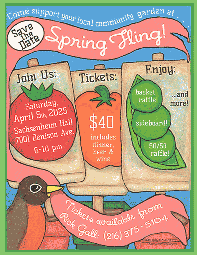 Spring Fling Fundraiser April 5th. Get your tickets now!